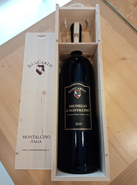 Tenuta San Carlo Brunello di Montalcino 2019 Magnum - cassa legno