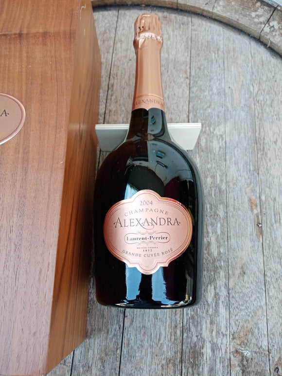 Laurent-Perrier Champagne Brut Rosé Grand Cuvée “Alexandra” 2004 - cassa legno