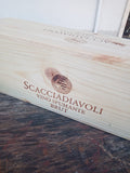 Scacciadiavoli Metodo Classico Sagrantino Brut Rosè Magnum - cassa legno