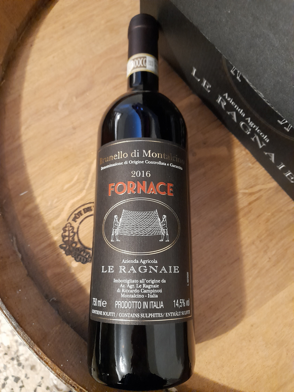 Le Ragnaie Brunello di Montalcino 'Fornace' 2016