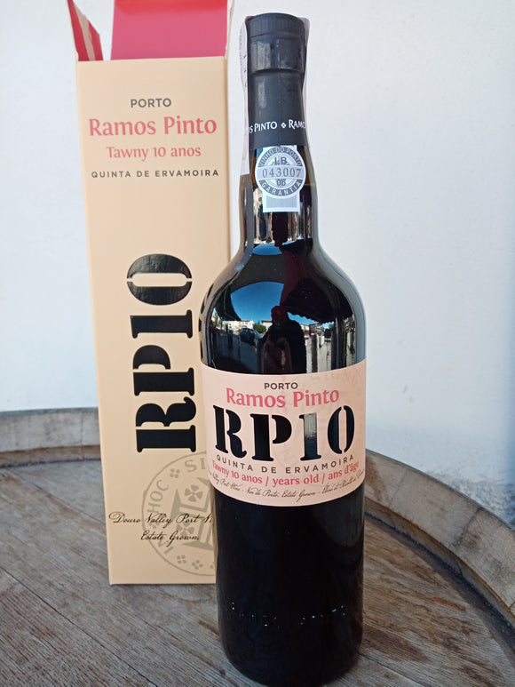 Casa Ramos Pinto Porto 10 YO Tawny Quinta de Ervamoira - astuccio