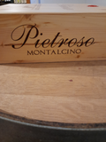 Pietroso Box n3 Brunelli di Montalcino Riserva 2015 - cassa legno da 3 sigillata